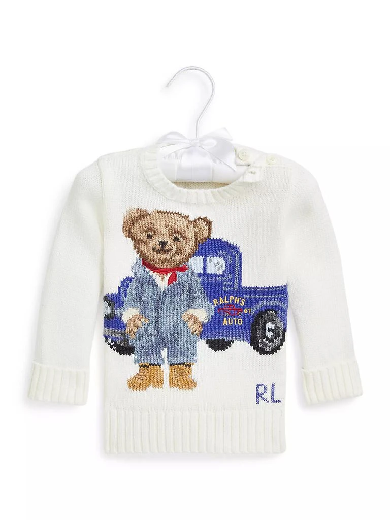 Ralph Lauren Baby's Polo Bear Crewneck Sweater 1