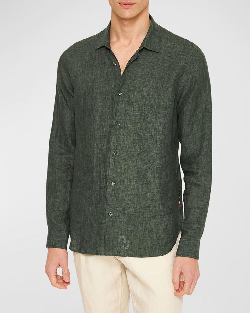 ORLEBAR BROWN Men's Giles Linen Sport Shirt