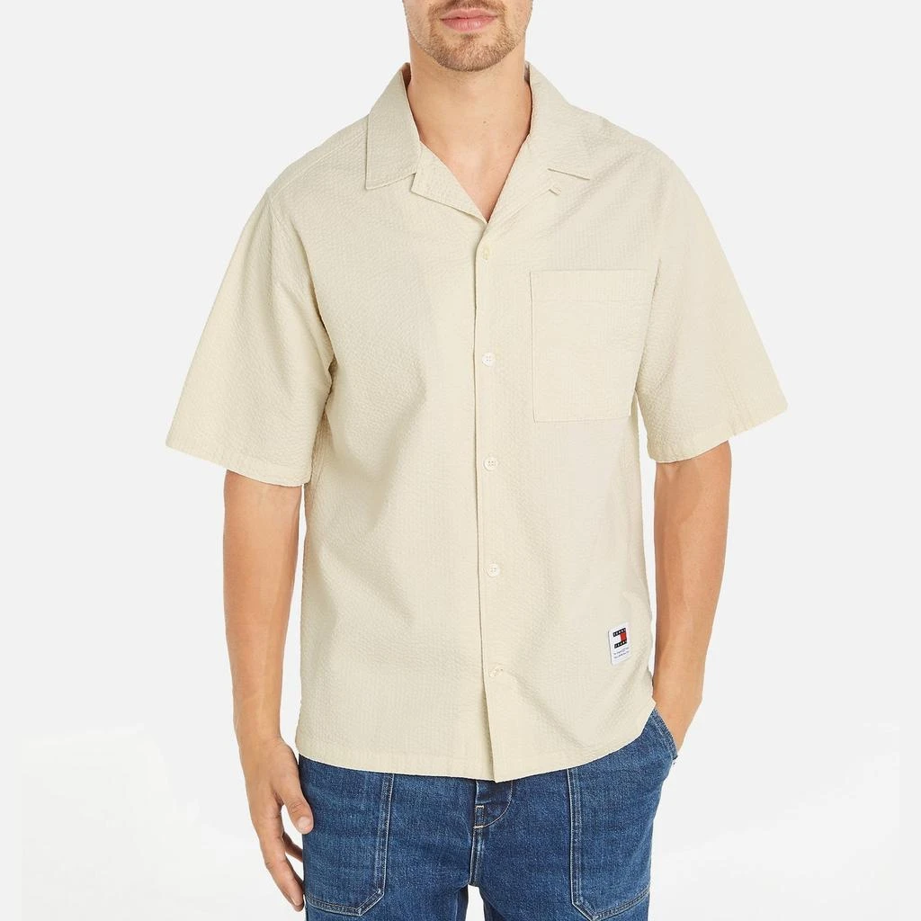 Tommy Jeans Tommy Jeans Camp Cotton Seersucker Shirt 1