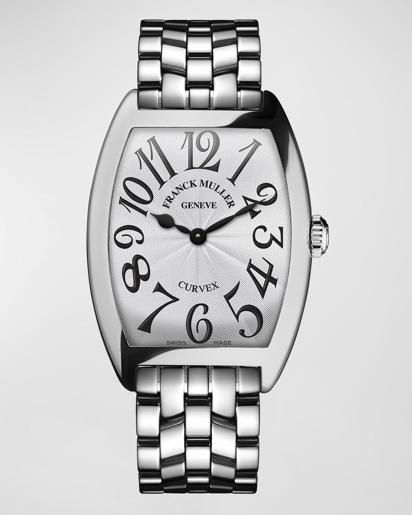 Franck Muller Ladies Curvex Stainless Steel Watch