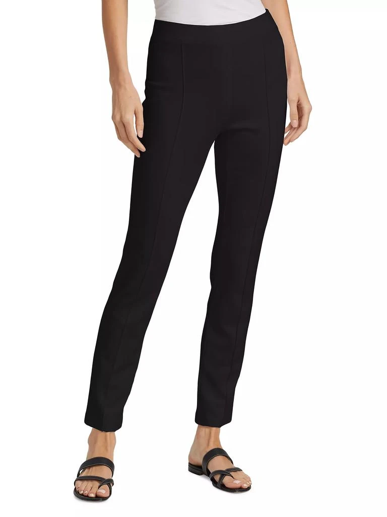 Rosetta Getty Pull-On Cropped Slim Pants 3