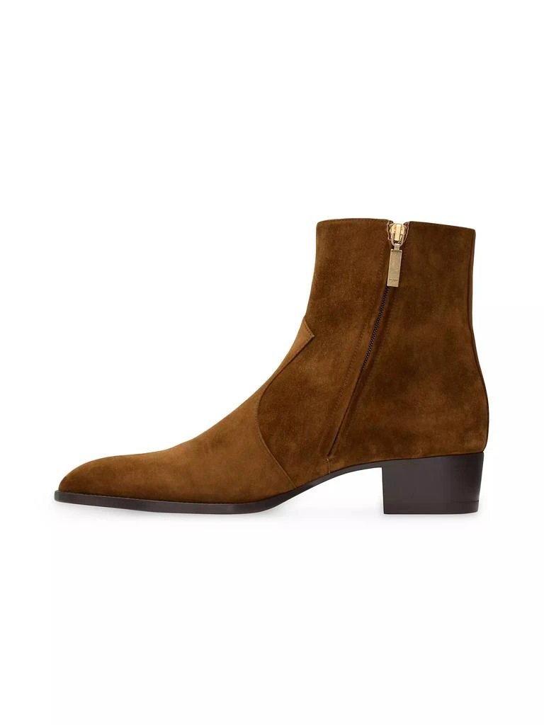 Yves Saint Laurent Wyatt Boots In Suede 3
