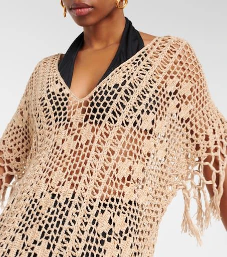 Anna Kosturova Savannah crochet cotton kaftan 4