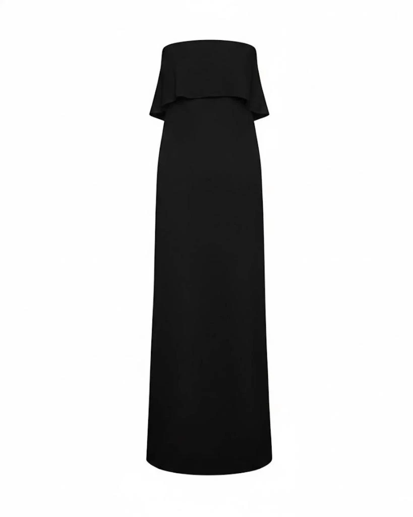 Careste Careste - Chiara Strapless Silk Column Gown 2