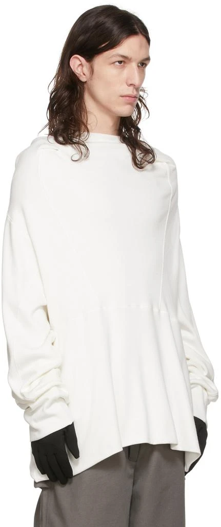 BRYAN JIMENÈZ SSENSE Exclusive White Armstrong Hoodie 4