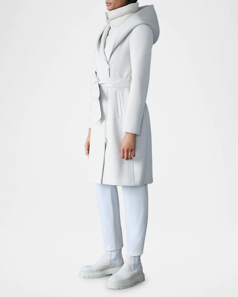 Mackage Shia 2-in-1 Double-Face Wool Coat with Removable Bib 4