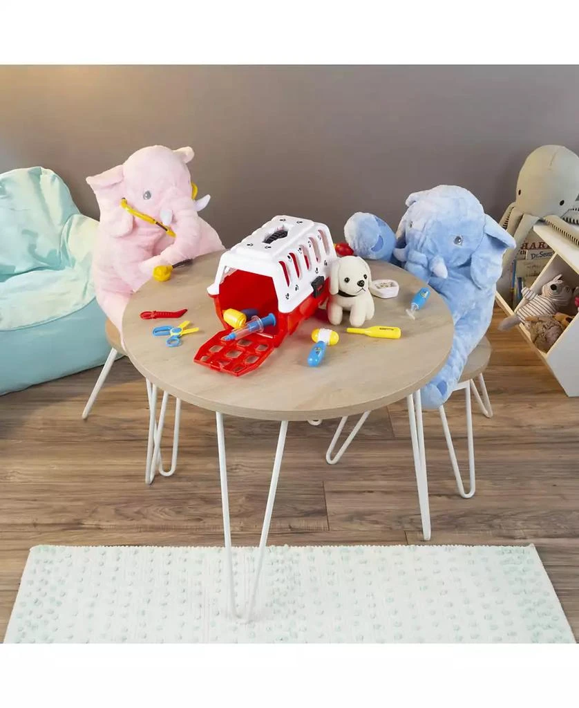 Trademark Global Hey Play Kids Veterinary Set With Animal Medical Supplies, Plush Dog And Carrier For Boys And Girls, 11 Piece 8