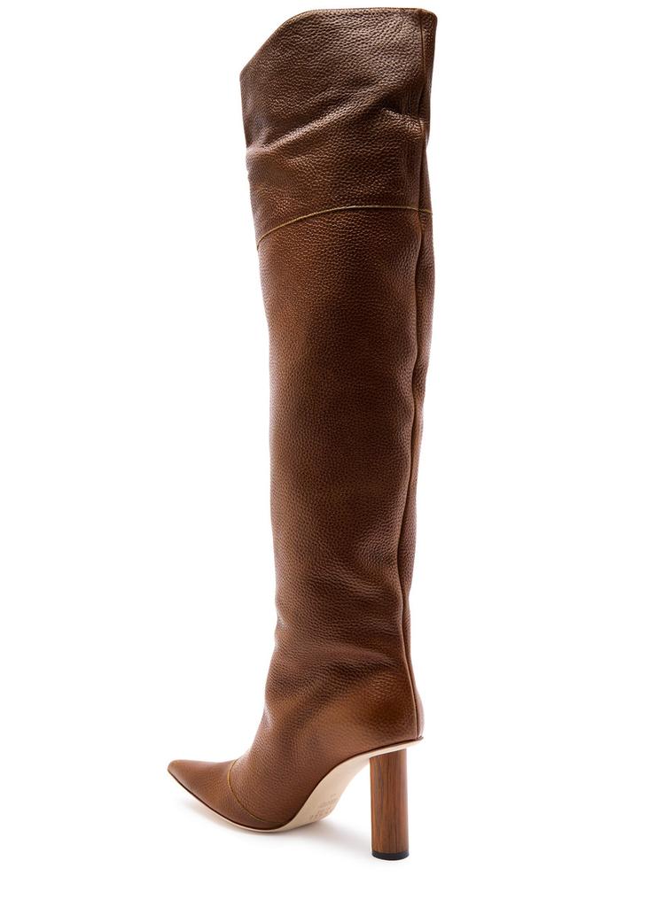 A.W.A.K.E MODE Maya 90 leather over-the-knee boots
