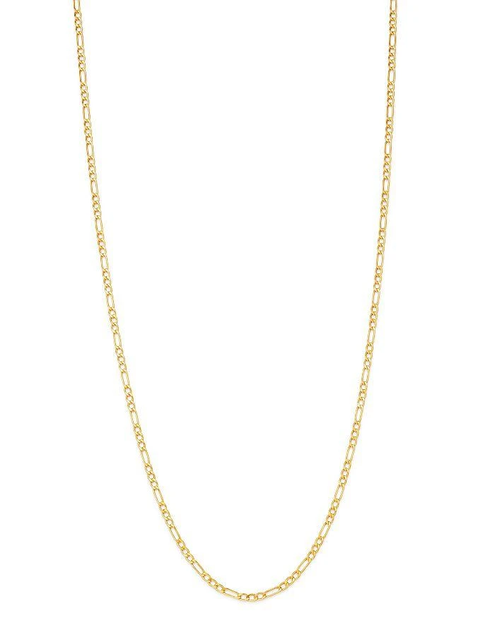 Bloomingdale
s Fine Collection Figaro Link Chain Necklace in 14K Yellow Gold