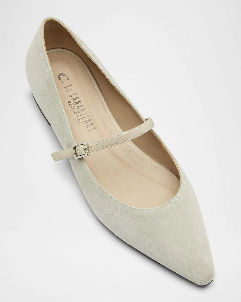 La Canadienne Fritz Mary Jane Ballerina Flats 5