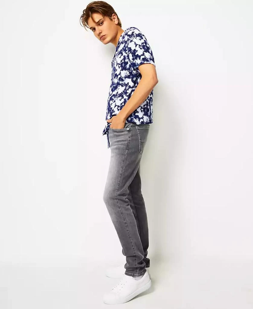 INC International Men's Grey Skinny Jeans, Created for Macy's 14