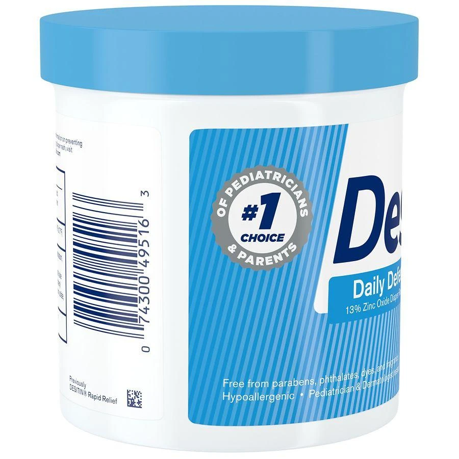 Desitin Daily Defense Baby Diaper Rash Cream Fragrance-Free 2