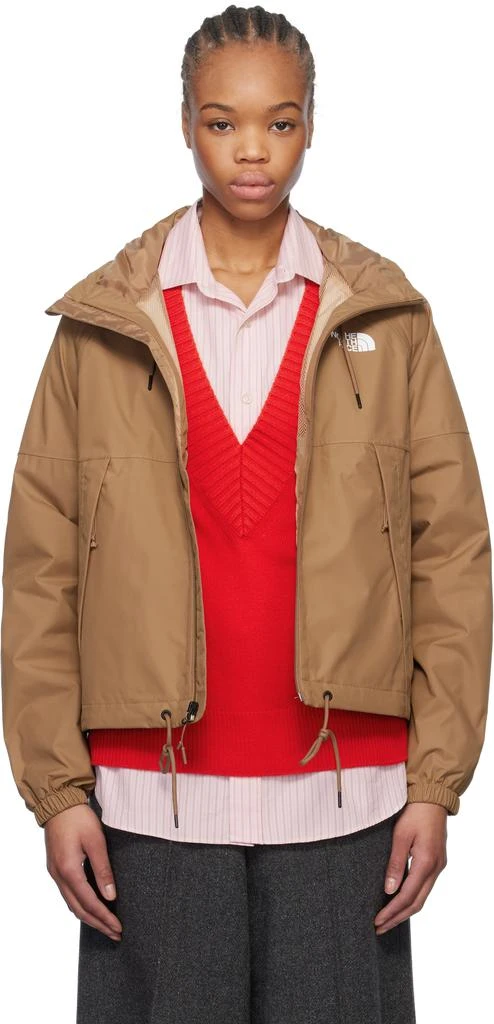 The North Face Tan Antora Rain Jacket 1
