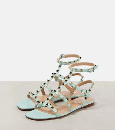 Valentino Rockstud Classic leather sandals 4
