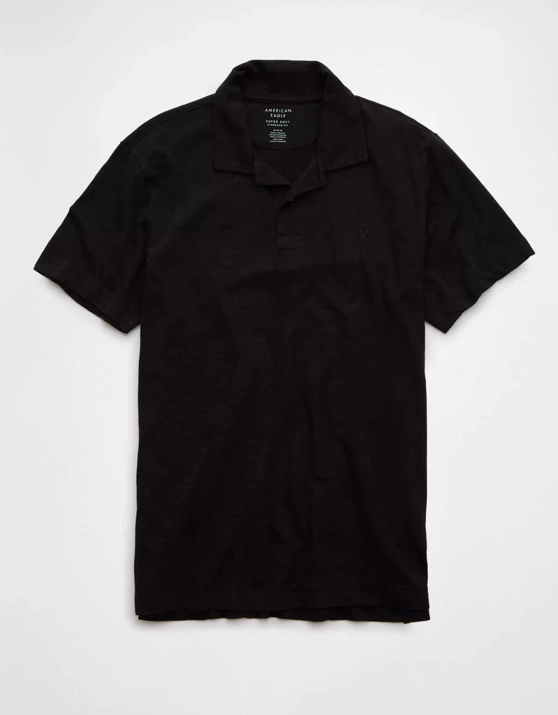 AE AE Slub Polo Shirt 3