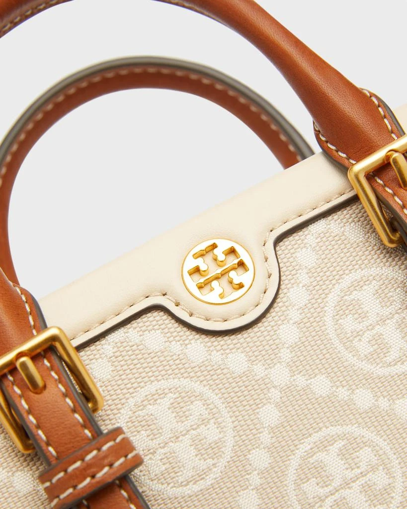 Tory Burch Mini T Monogram Canvas Tote Bag 7