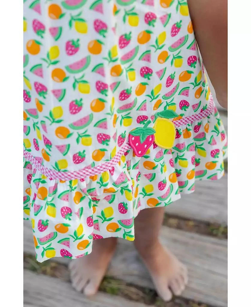 Florence Eiseman Toddler Girls Printed Seersucker Dress With Fruit 4