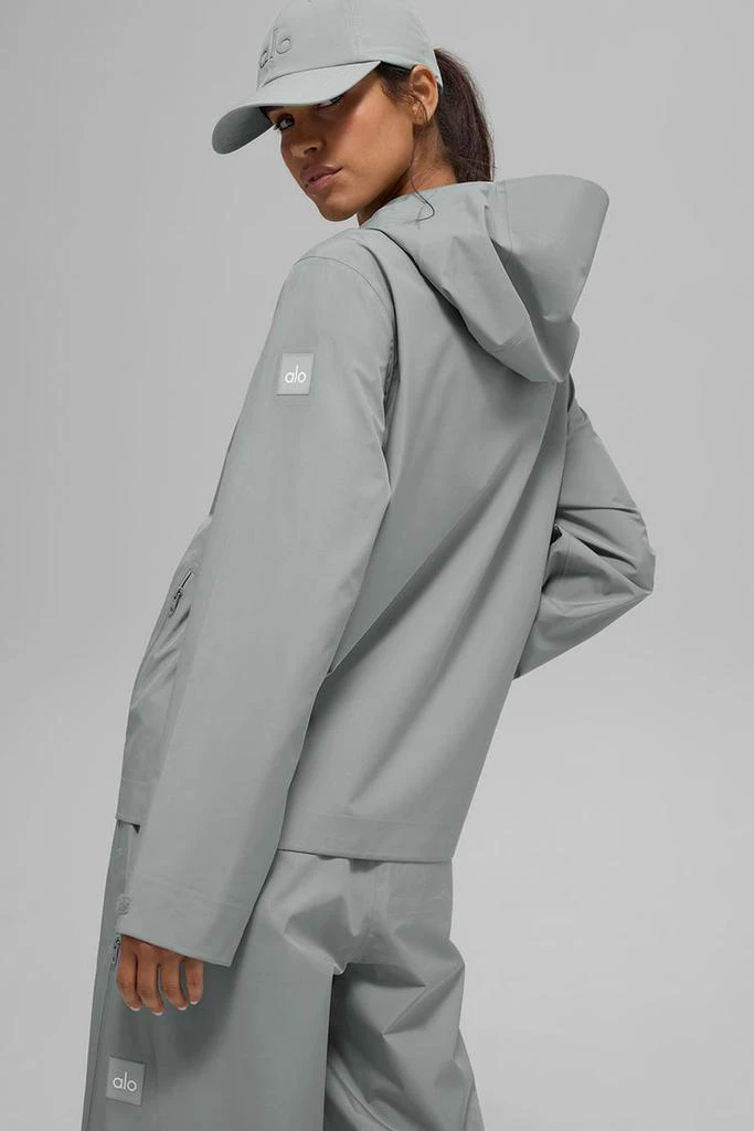 Alo Alpha Shell Jacket - Lunar Grey 3