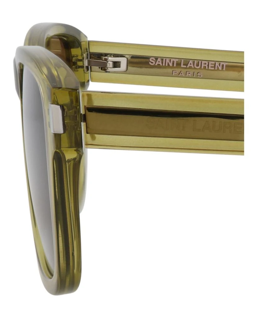 Yves Saint Laurent Square-Frame Recycled Acetate Sunglasses 4