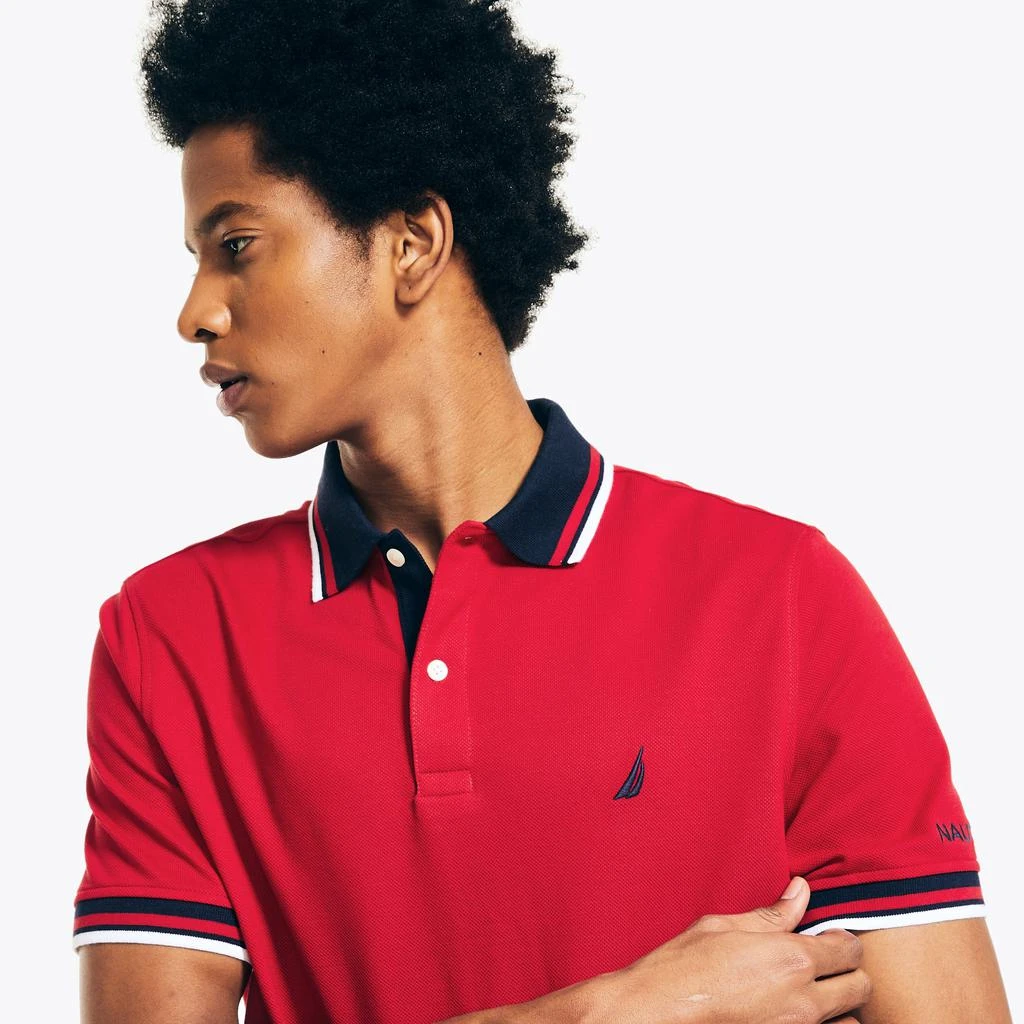 Nautica Mens Classic Fit Solid Polo 2