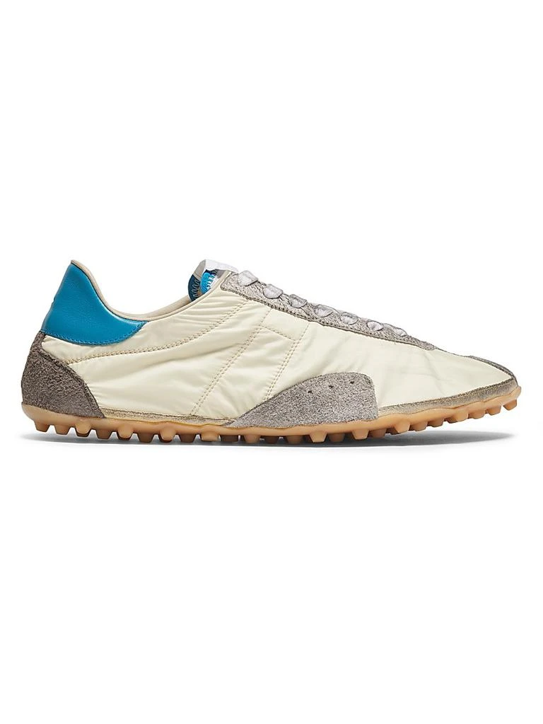 MAISON MARGIELA Sprinters Nylon & Leather Low-Top Sneakers 1