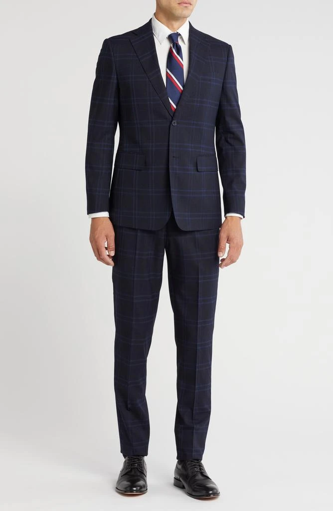 English Laundry Notched Lapel Two-Piece Suit