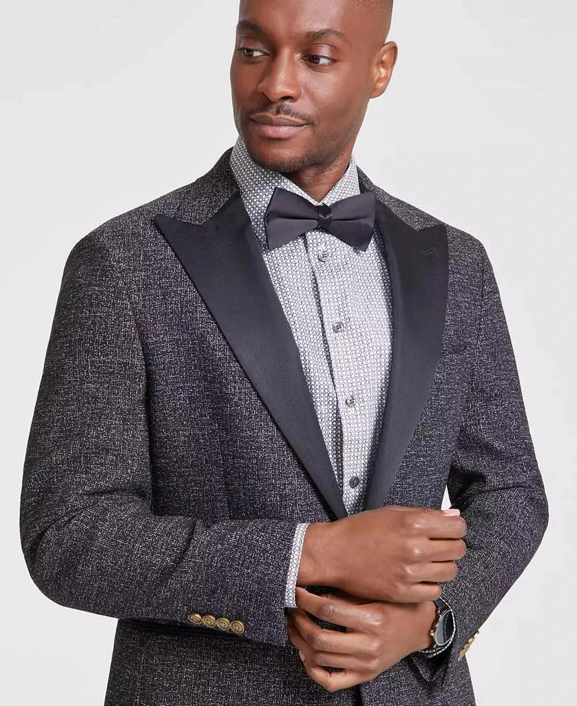 Tallia Men's Slim-Fit Jacquard Sport Coat 4
