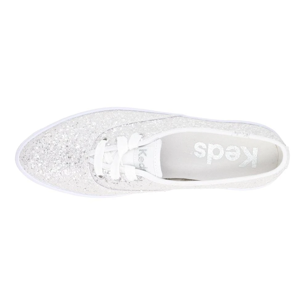 Keds Point Glitter Lace Up Platform Sneakers 4