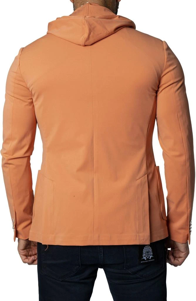 Maceoo Carnelian Stretch Jacket 
Removable Hooded Bib 2