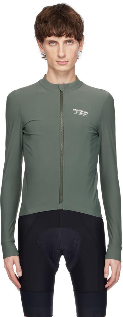 Pas Normal Studios Green Mechanism Long Sleeve T-shirt