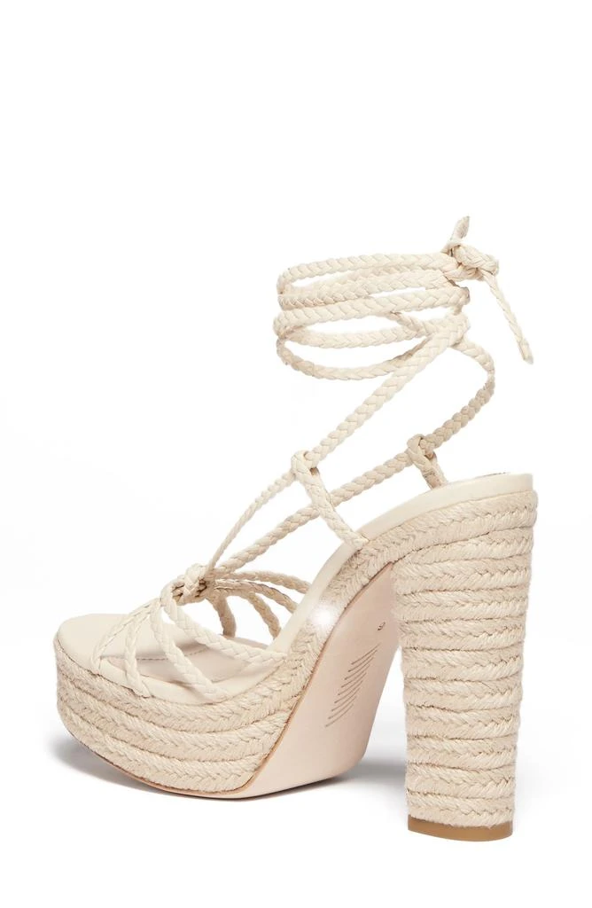 Paige Carson Ankle Wrap Espadrille Platform Sandal 2