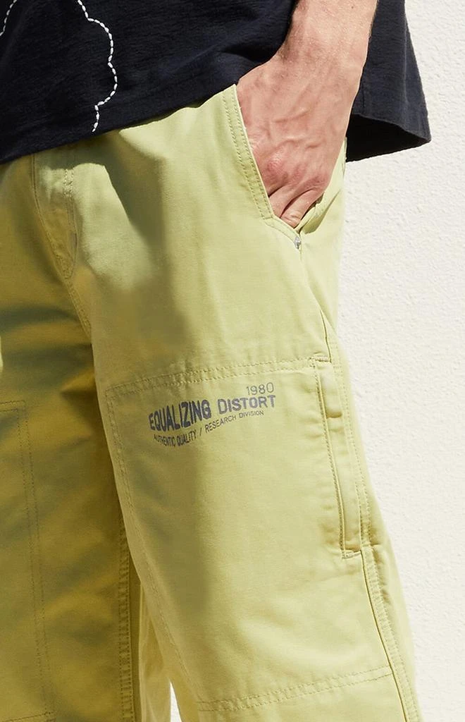PacSun Green Baggy Carpenter Jeans 5