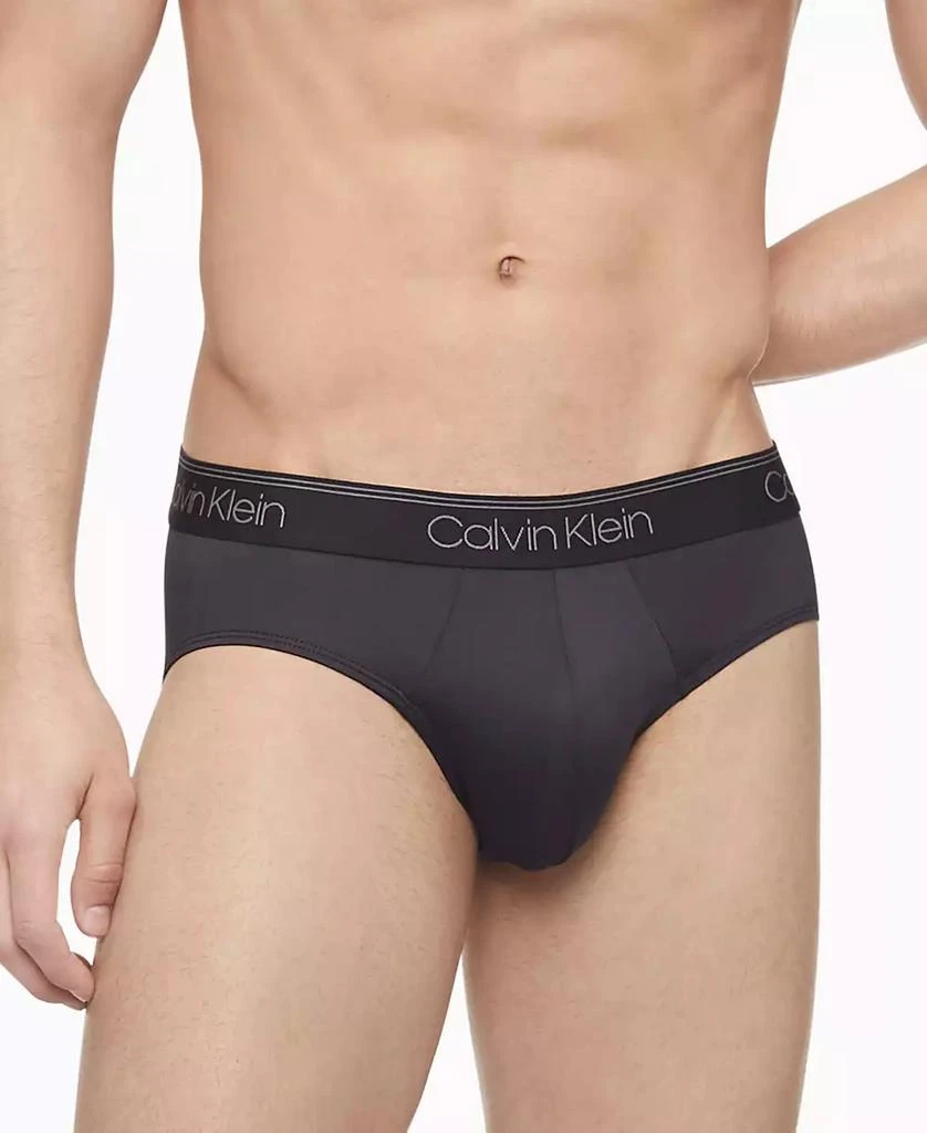 Calvin Klein Men's 3-Pack Microfiber Stretch Low-Rise Briefs Underwear 2