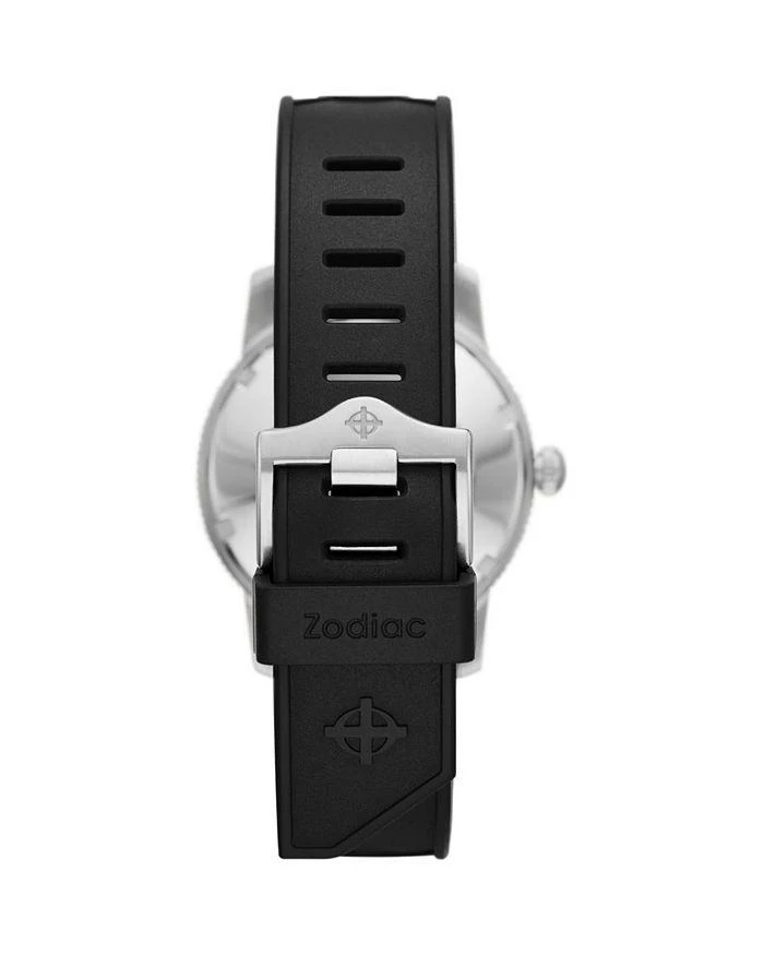 ZODIAC Skin Diver Automatic Rubber Strap Watch, 39mm 3