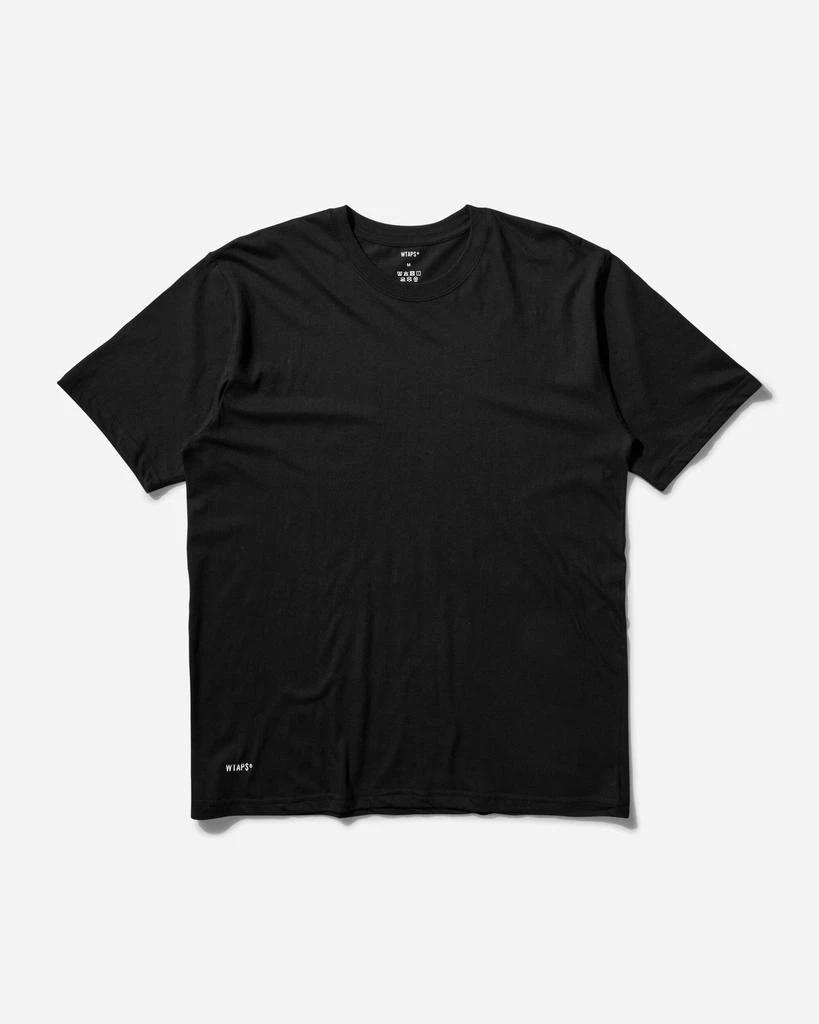 Wtaps Men's Skivvies 3-Pack T-Shirt Black 2