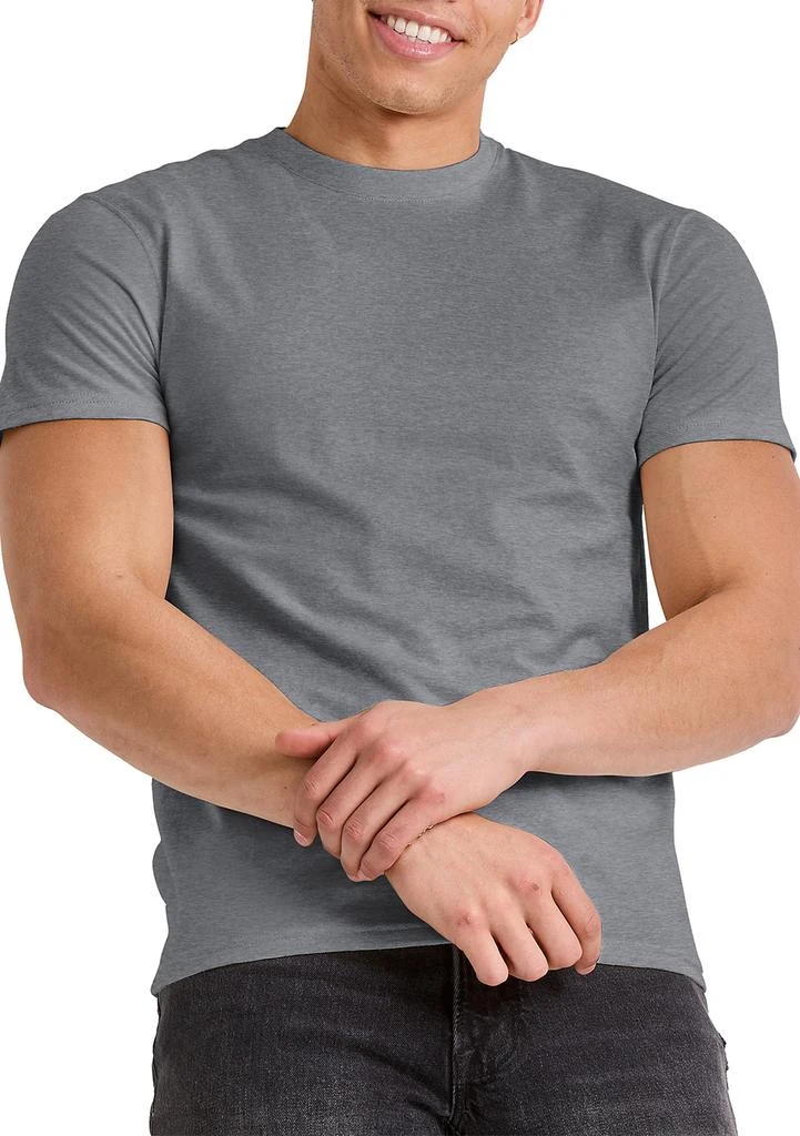 Hanes Men
s Short Sleeve Crew Neck Eco Tri Blend T-Shirt