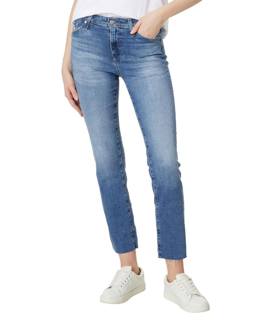 AG Jeans Mari High Rise Slim Straight Jean in 13 Years Disclosure 1