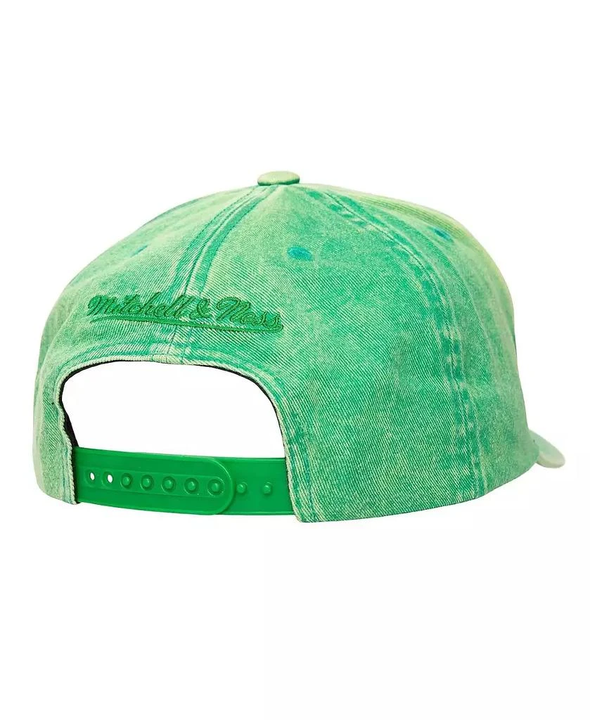 Mitchell & Ness Men's Green Boston Celtics Washed Out Tonal Logo Snapback Hat 2