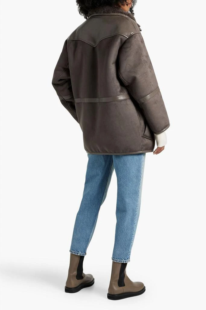 STAND STUDIO Rylee faux shearling jacket 3