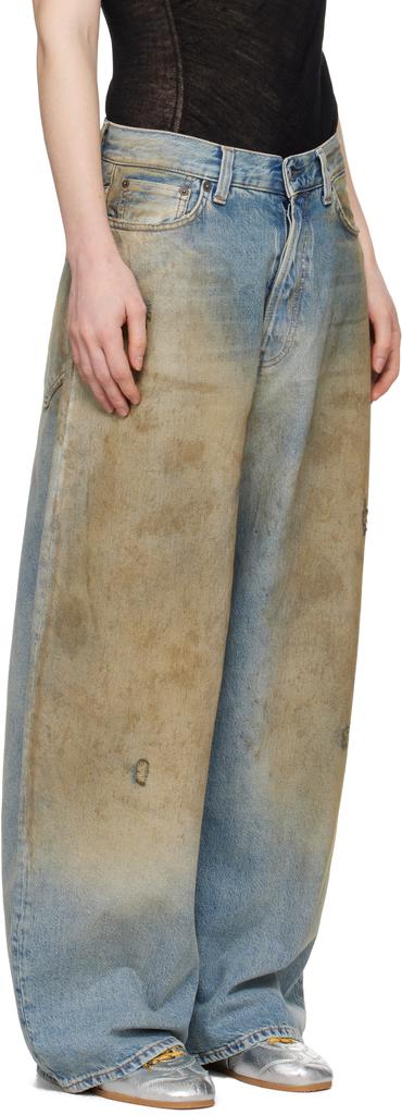 Shop Blue Super Baggy Fit 2023 Jeans on Sale at BeyondStyle – Get
