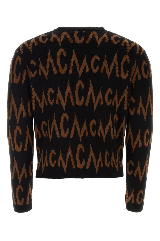 MCM Embroidered cashmere blend cardigan