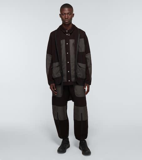 BYBORRE Paneled overshirt