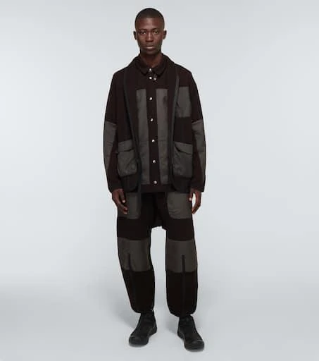 BYBORRE Paneled overshirt 2
