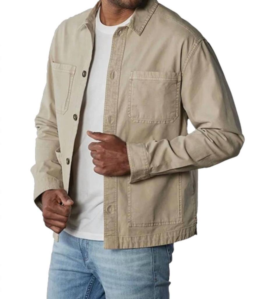 The Normal Brand The Normal Brand - James Canvas Overshirt