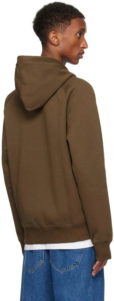 Carhartt WIP Brown Chase Hoodie 3