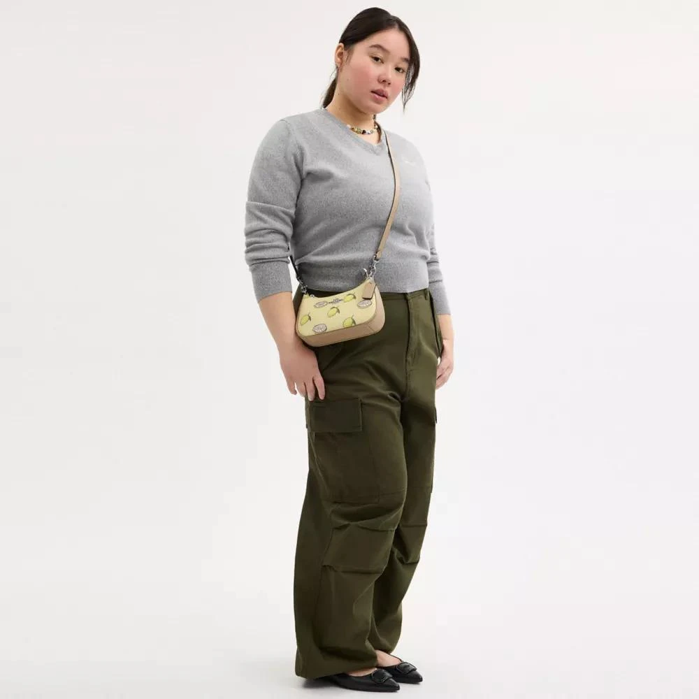 Coach Teri Mini Crossbody Bag With Lemon Print 4