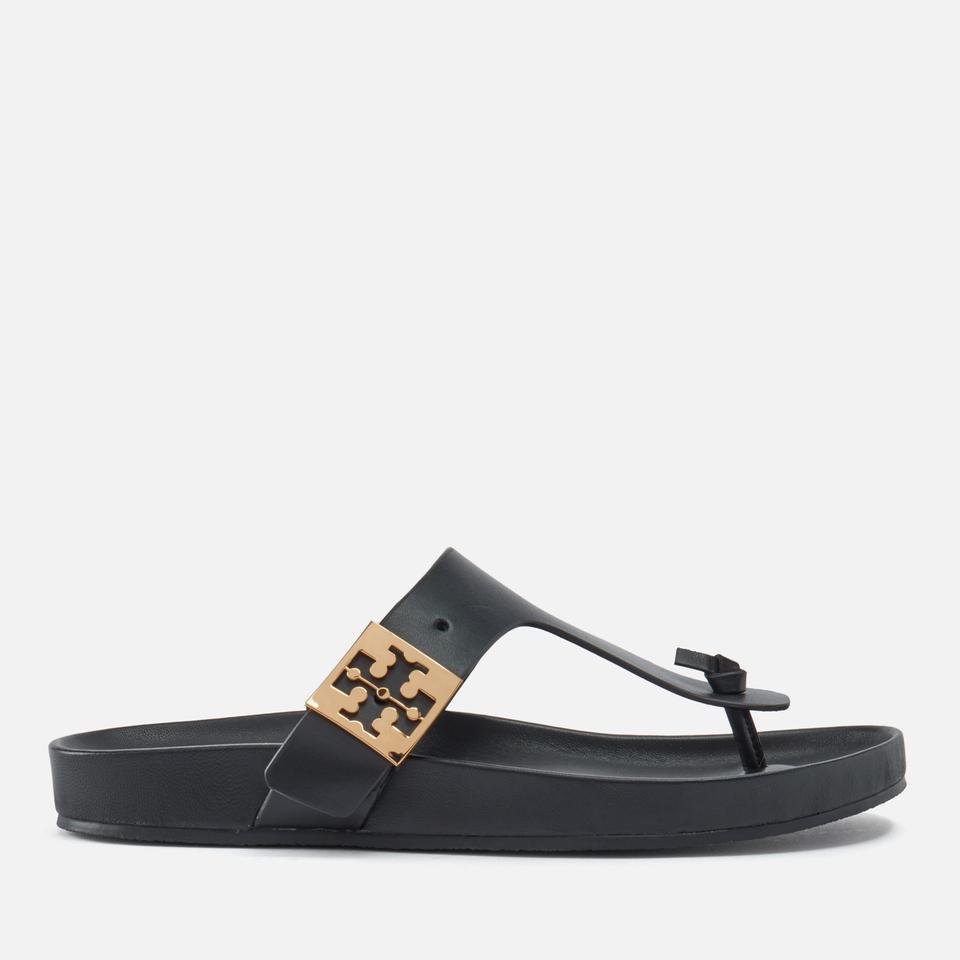 Tory Burch TORY BURCH WOMEN'S MELLOW LEATHER TOE-POST SANDALS