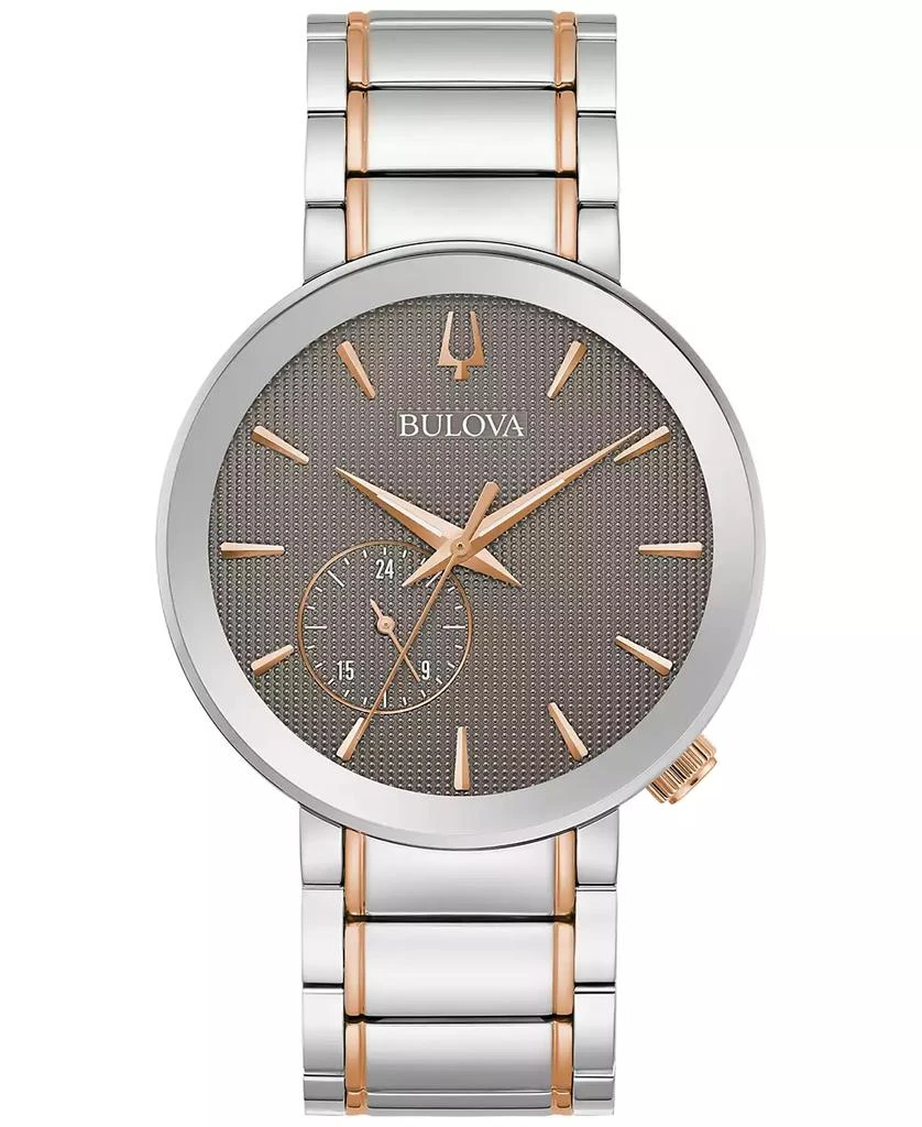 Bulova Men's Latin Grammy Futuro Two-Tone Stainless Steel Bracelet Watch 42mm 1