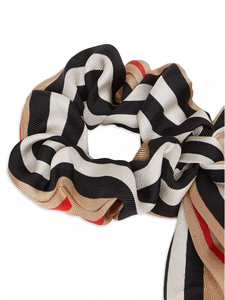 Burberry Little Girl's �​Striped Scarf Scrunchie 3
