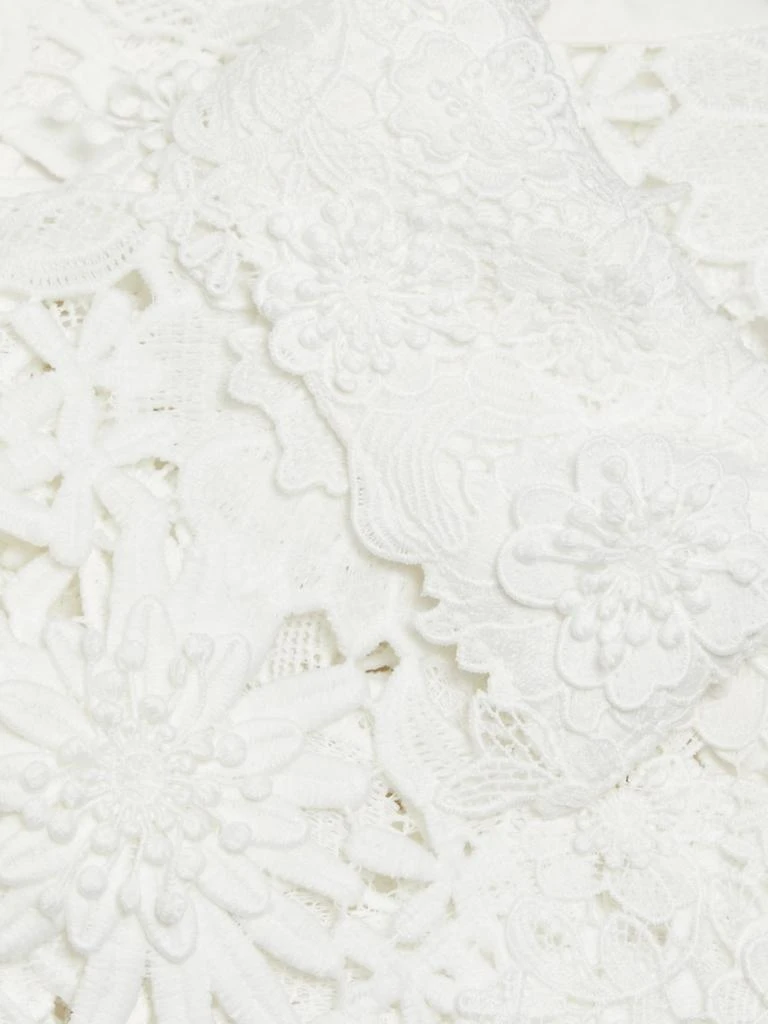Aknvas Audrey Lace Bell-Sleeve Crop Jacket 7